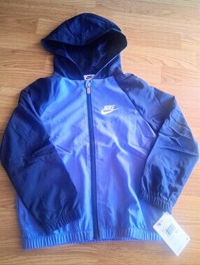 NWT Nike Boys jacket, Blue Sz 6,MSRP $60